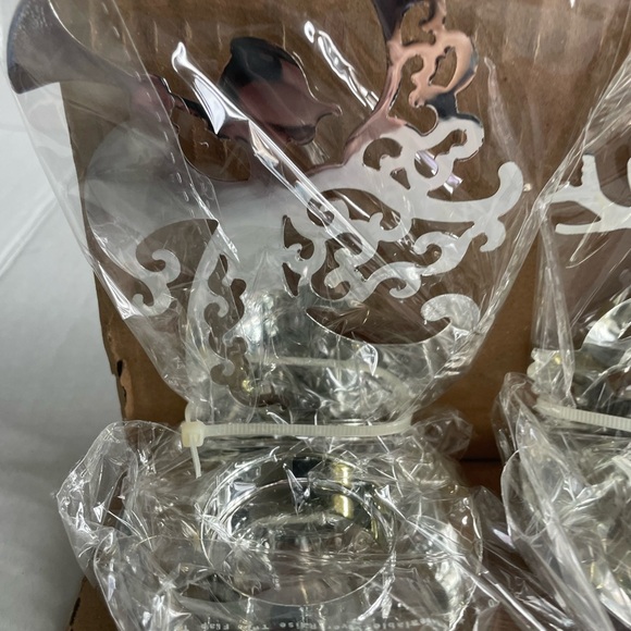 Clair De Lune Christmas Tea light Holders - Picture 4 of 5